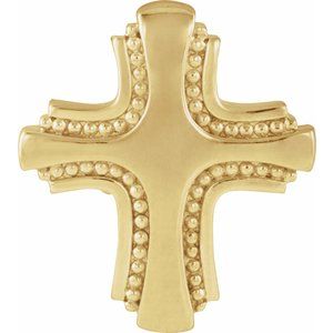 Sterling Silver Cross Slide Pendant