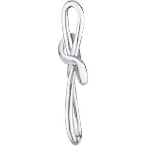 Sterling Silver Infinity-Inspired Cross Pendant