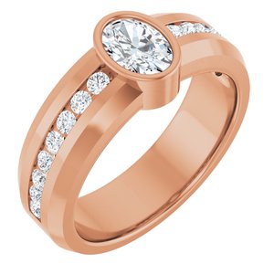 14K Rose Gold 1 1/4 CTW Lab-Grown Diamond Band