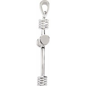 Sterling Silver 33.75x23.25 Cross Pendant