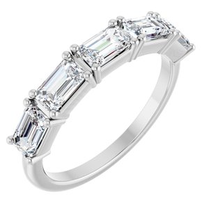 Platinum 1 3/4 CTW Natural Diamond Anniversary Band