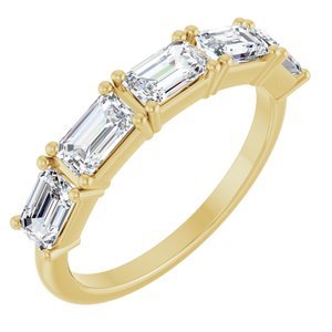 14K Yellow Gold 1 3/4 CTW Natural Diamond Anniversary Band