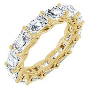 14K Yellow Gold 5 CTW Lab-Grown Diamond Eternity Band