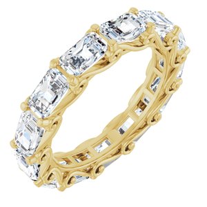 14K Yellow Gold 5 CTW Lab-Grown Diamond Eternity Band