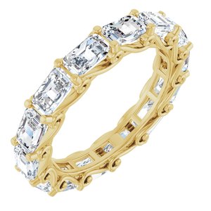 14K Yellow Gold 5 1/2 CTW Lab-Grown Diamond Band