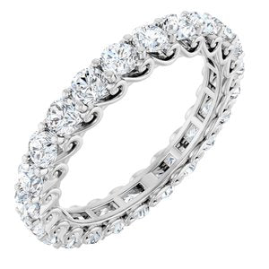 Platinum 2 1/3 CTW Lab-grown Diamond Eternity Band