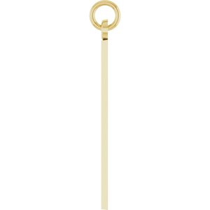 14K Yellow Gold Cross Pendant