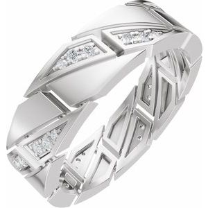 Platinum 1/4 CTW Lab-Grown Diamond Eternity Band