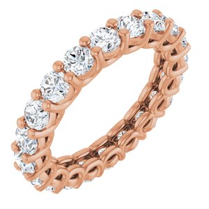 14K Rose Gold 2 CTW Lab-Grown Diamond Eternity Band