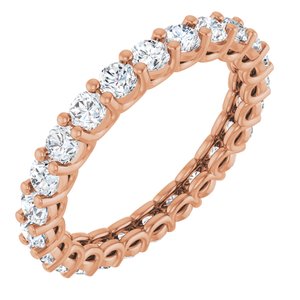 14K Rose Gold 1 5/8 CTW Lab-Grown Diamond Eternity Band