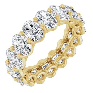 14K Yellow Gold 6 3/8 CTW Natural Diamond Eternity Band