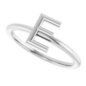 Platinum Initial E Ring