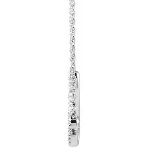 Necklace 1/6 CTW Natural Diamond Love 16" Necklace