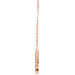 14K Rose Gold Love 16" Necklace