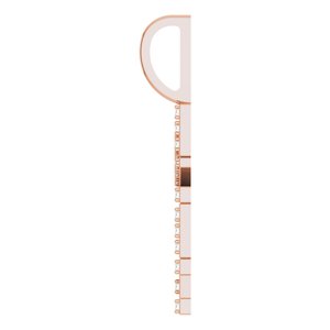 14K Rose Gold 1/8 CTW Natural Diamond "Faith" Charm/Pendant