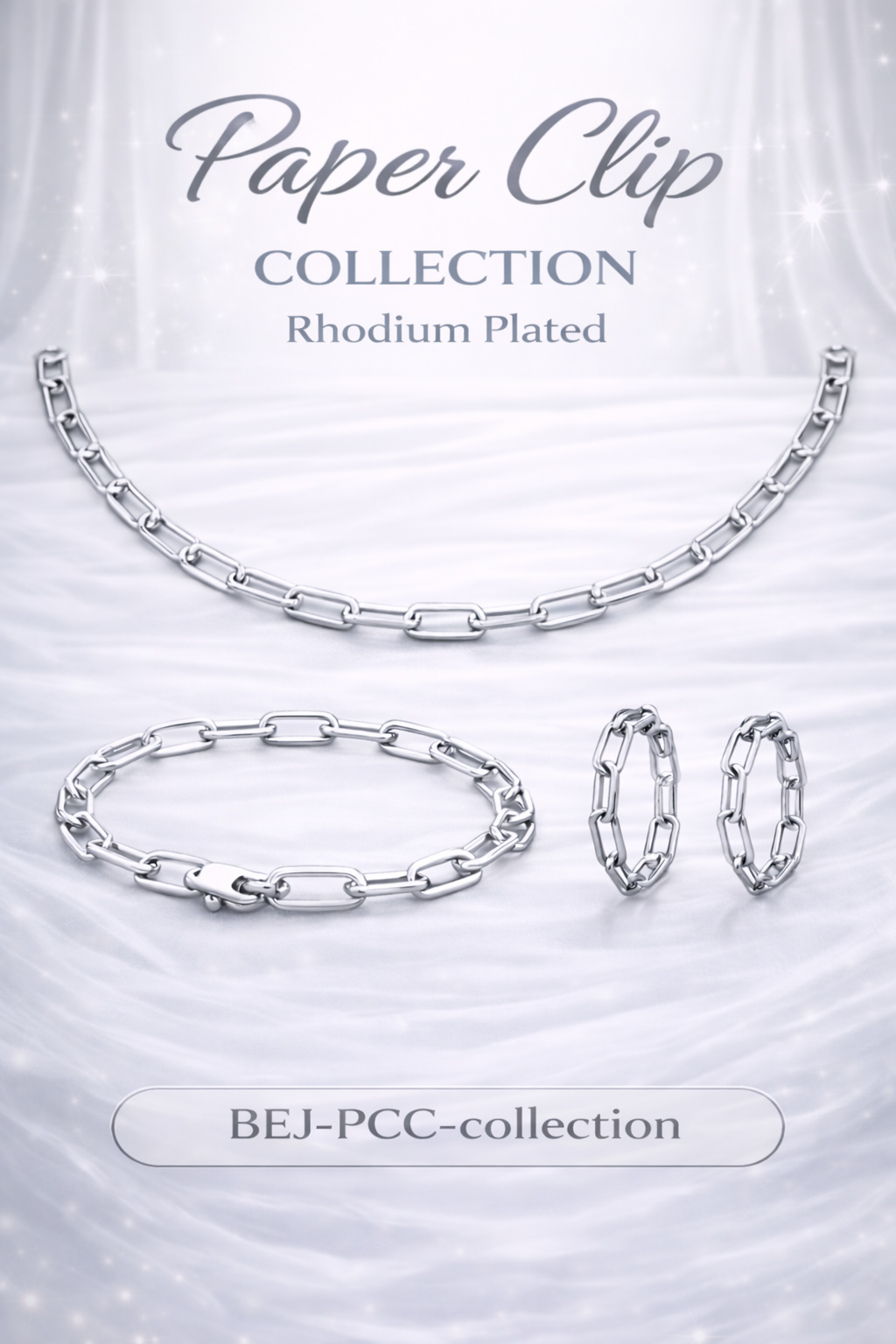 Paper Clip 18K Gold Filled Collection