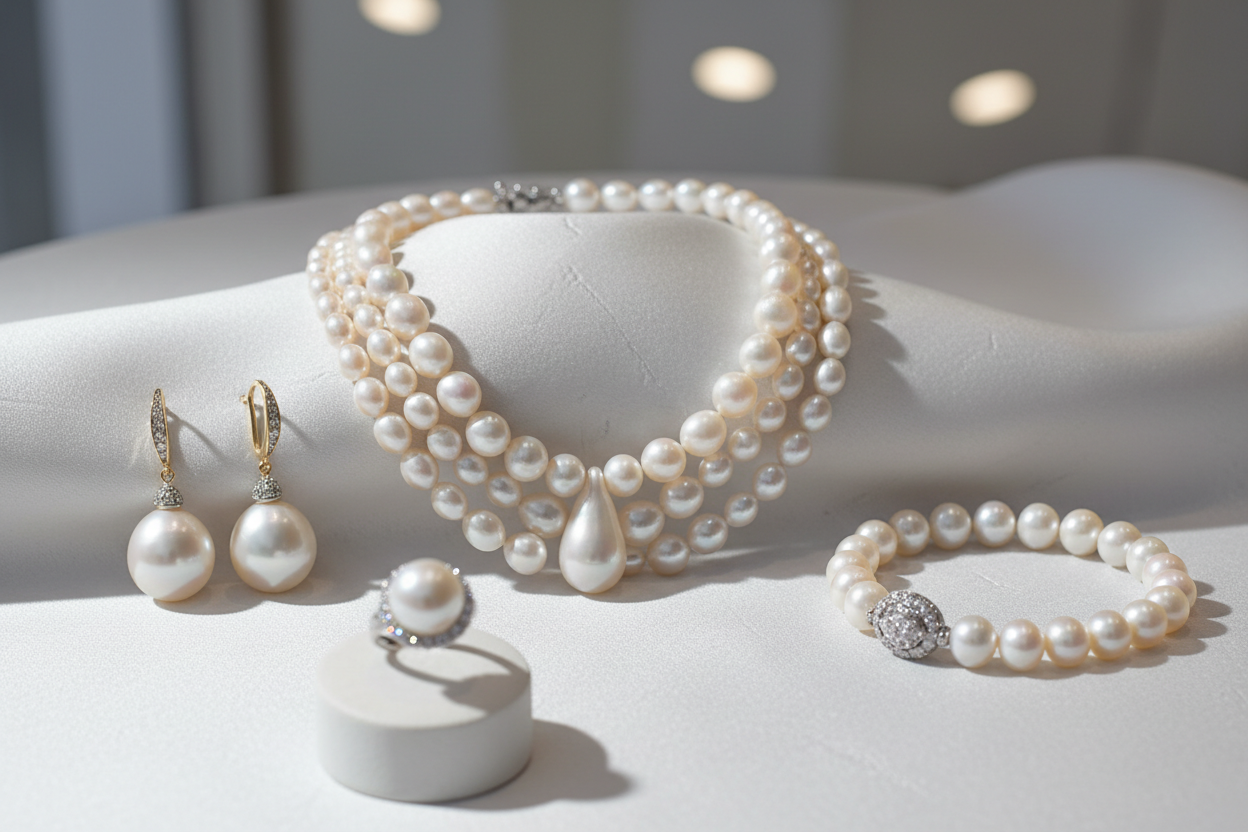 Bella Elaine Jewelry Pearl Collection