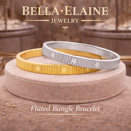 Fluted Bangle Bracelet