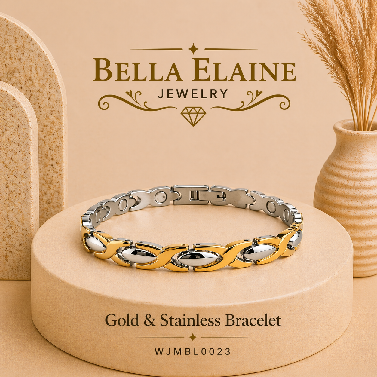 Gold & Stainless Bracelet