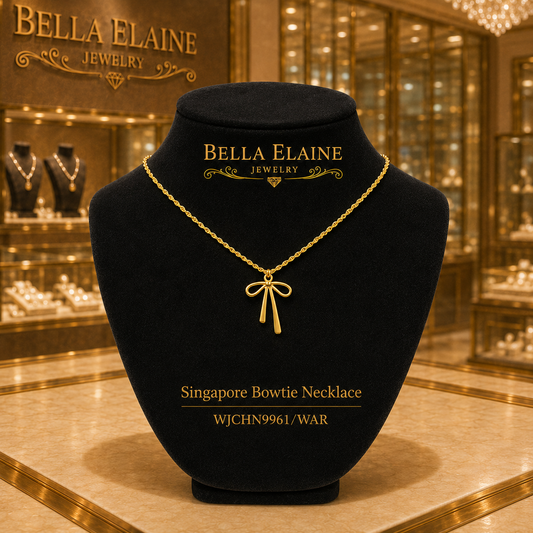 Singapore Bowtie Necklace