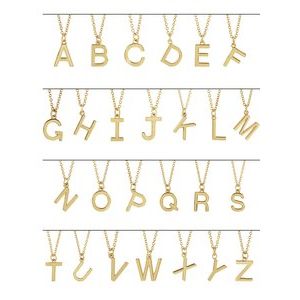 18K Rose Gold-Plated Sterling Silver Initial H Dangle 18" Necklace
