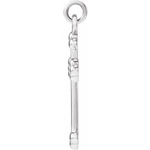 Platinum Cross Pendant