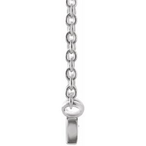 Sterling Silver Mama 16" Necklace