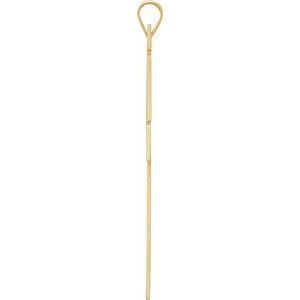 14K Yellow Gold Cross Pendant