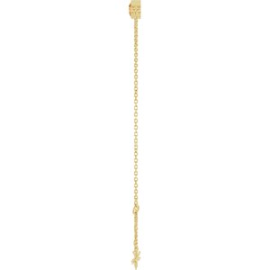 14K Yellow Gold Natural Citrine 6 1/2-7 1/2" Bracelet