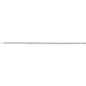14K White Gold 5 CTW Lab-Grown Diamond Line 7" Bracelet