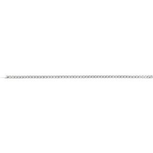 14K White Gold 6 CTW Lab-Grown Diamond Line 7" Bracelet