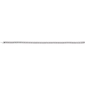 14K White Gold 8 CTW Lab-Grown Diamond Line 7" Bracelet