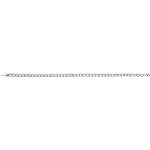 14K White Gold 9 CTW Lab-Grown Diamond Line 7" Bracelet