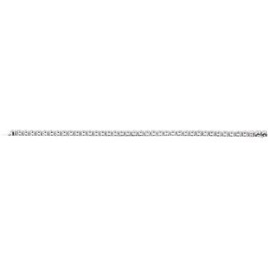 14K White Gold 10 CTW Lab-Grown Diamond Line 7" Bracelet