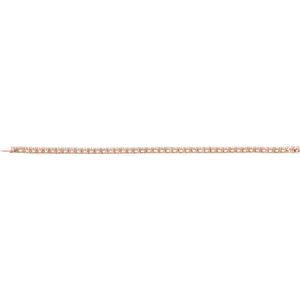 14K Rose Gold 9 CTW Lab-Grown Diamond Line 7" Bracelet
