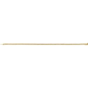 14K Yellow Gold 2 CTW Lab-Grown Diamond Line 7" Bracelet