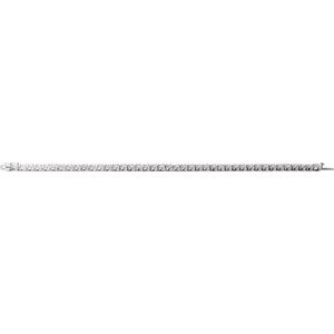 14K White Gold 7 CTW Lab-Grown Diamond Line 7 1/4" Bracelet