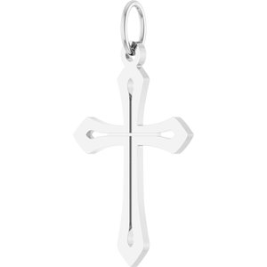 Platinum Cross Pendant