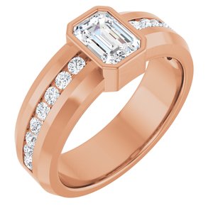 14K Rose Gold 1 3/4 CTW Lab-Grown Diamond Band