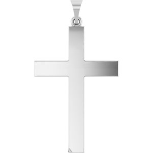 Platinum Cross Pendant