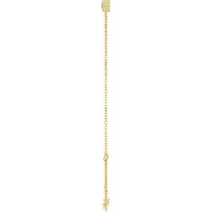 14K Yellow Gold Natural Peridot 6 1/2-7 1/2" Bracelet