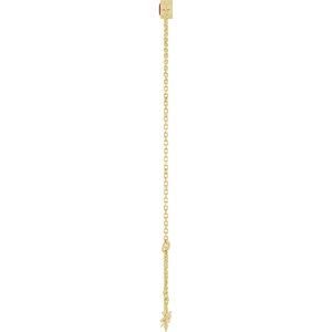 14K Yellow Gold Lab-Grown Ruby 6 1/2-7 1/2" Bracelet
