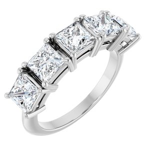 Platinum 2 5/8 CTW Lab-Grown Diamond Anniversary Band