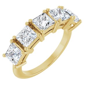 14K Yellow Gold 2 5/8 CTW Lab-Grown Diamond Anniversary Band