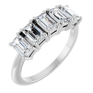 Platinum 1 7/8 CTW Lab-Grown Diamond Anniversary Band