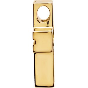14K Yellow Gold Cross Pendant