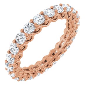 14K Rose Gold 1 5/8 CTW Lab-Grown Diamond Eternity Band