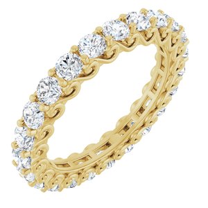 14K Yellow Gold 1 5/8 CTW Lab-Grown Diamond Eternity Band