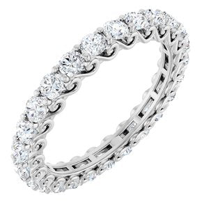 14K White Gold 1 3/4 CTW Lab-Grown Diamond Eternity Band