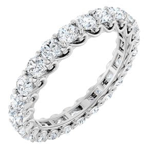 Platinum 2 1/3 CTW Lab-grown Diamond Eternity Band